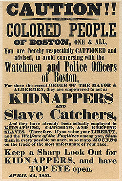 250px-Slave_kidnap_post_1851_boston.jpg (58739 bytes)